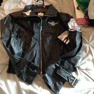 Leather jacket costume